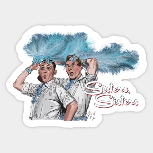 White Christmas: Sisters Sticker